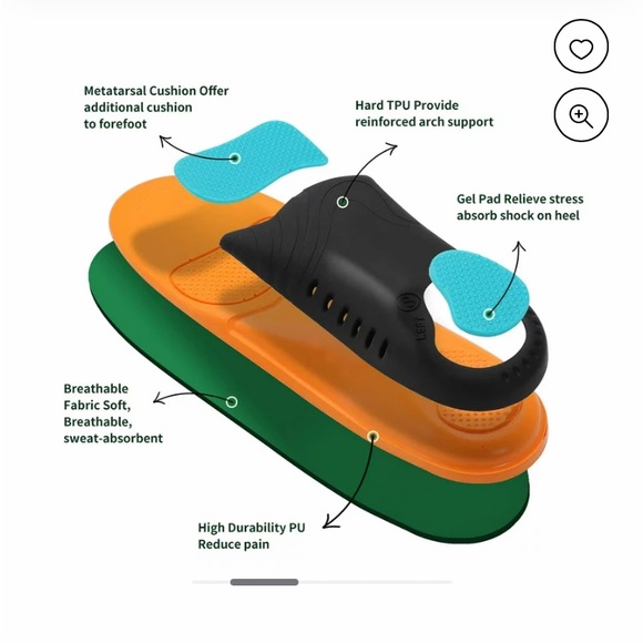 NWT Valsole foot insole. Trim to fit - Picture 5 of 6